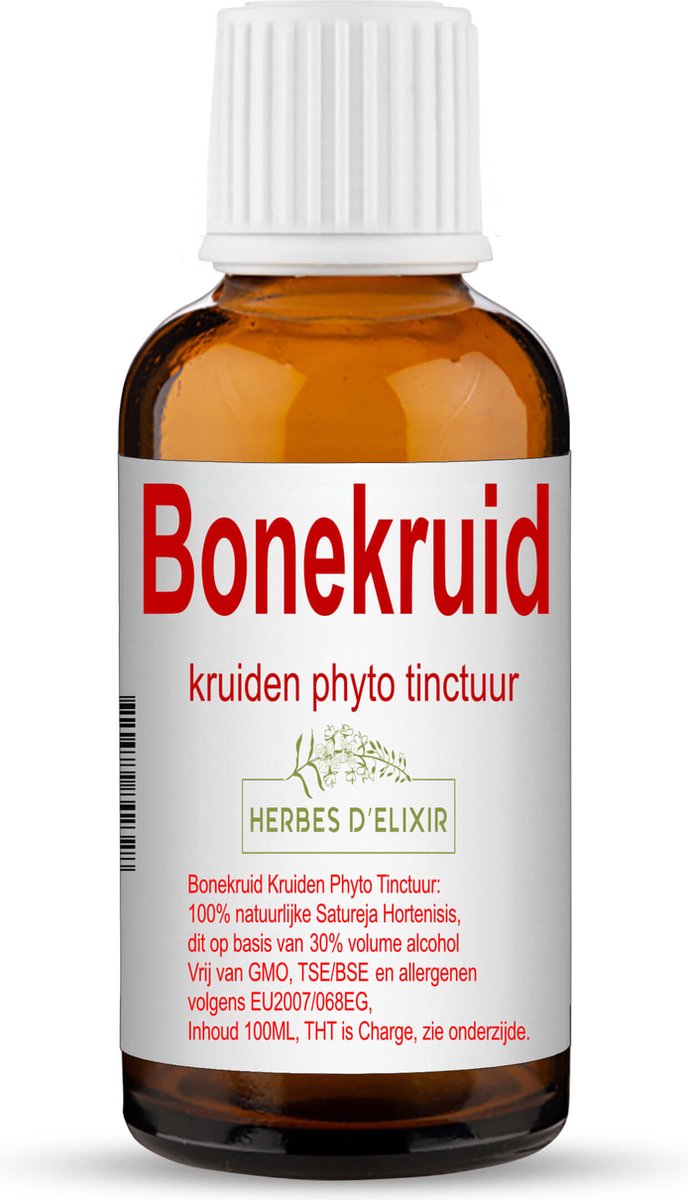 Goedkoopste Herbes D'elixir Bonenkruid Tinctuur – 100 ml – 1 Stuk - Ondersteuning van de weerstand