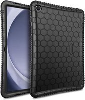 Geschikt voor Samsung Galaxy Tab A9 Plus zachte siliconen tablethoesje - Zwart
