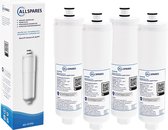 AllSpares Waterfilter (4x) voor koelkast geschikt voor Bosch / Siemens / Neff CS-52