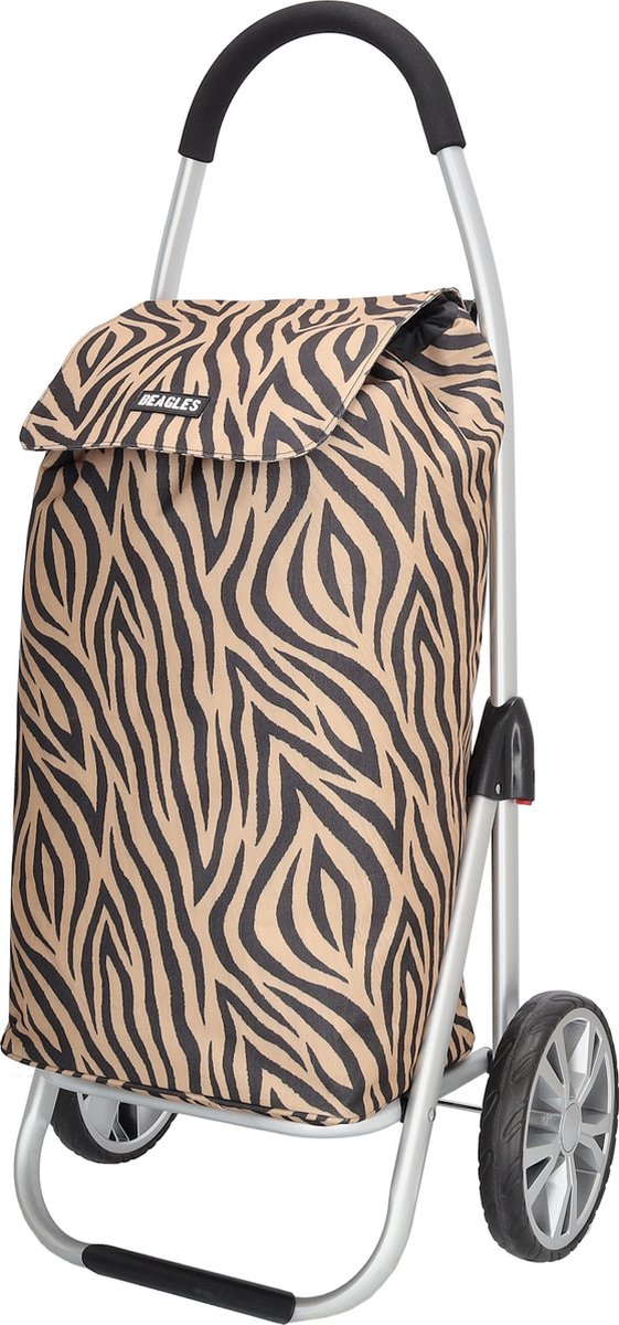Beagles Boodschappen Trolley Zebra Bruin