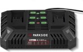PARKSIDE® Chargeur double batterie 4,5 A - Puissance : 220 W - Courant de charge : maxi 2 x 4,5 A