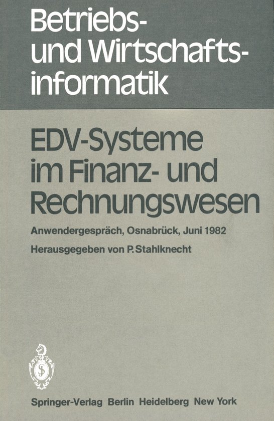 EDV-Systeme im Finanz- und Rechnungswesen - cover