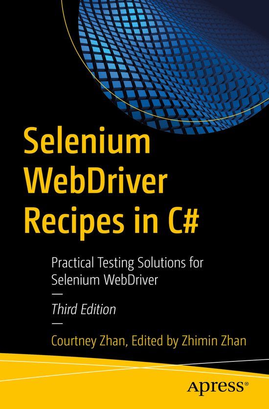 Selenium WebDriver Recipes in C# - cover
