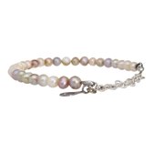Bela Donaco - Bracelet de Cheville Classic B6 – Perles Vintage – Argent Massif