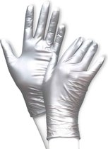 Unigloves Nitrile Handschoenen Fancy Silver Maat S 100 stuks