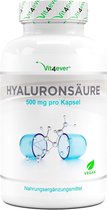 Vit4ever - Hyaluronzuur - 180 capsules hooggedoseerd met 500 mg - 500-700 kDa - Plantaardig uit fermentatie - Veganistisch