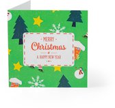 carte de Noël | Carte de Noël Fotofabriek 10x10 | Ensembles de cartes de Noël | Cartes de Noël 10 pièces | Cartes de Noël avec enveloppes | Cartes de nouvel an | De fête