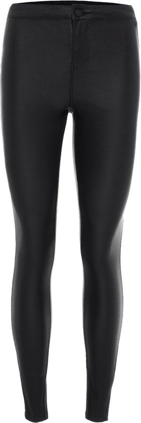 Noisy may Broek Nmella Super Hw Coated Pants Noos 27005427 Black Dames Maat - W26 X L34
