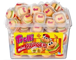 Trolli - Mini Burger - 60 stuks