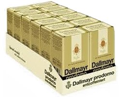 Dallmayr - Prodomo Cafeïnevrij Gemalen koffie - 12x 500g