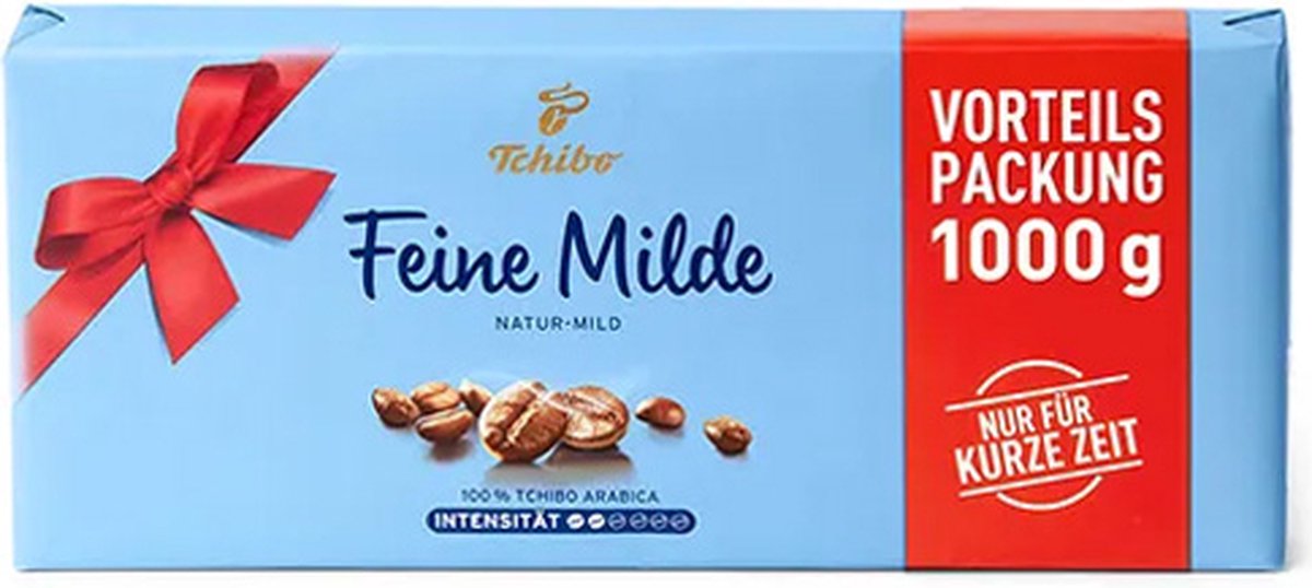 Goedkoopste Tchibo - Feine Milde Gemalen koffie Voordeelpakket - 1 kg