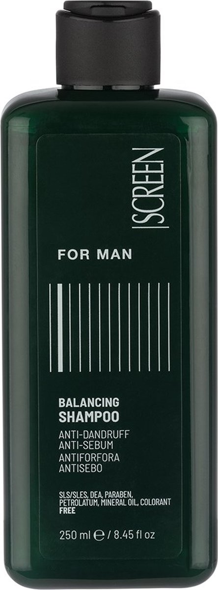 Screen For Man Balancing Shampoo 250ml - Anti-Dandruff / Anti-Sebum