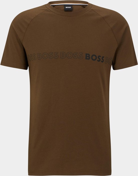 BOSS Black T-shirt korte mouw Groen T-Shirt RN Slim Fit 10249533 50491696/361