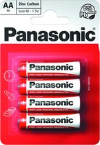 Piles Panasonic AA - 48 pièces (12 blisters de 4)