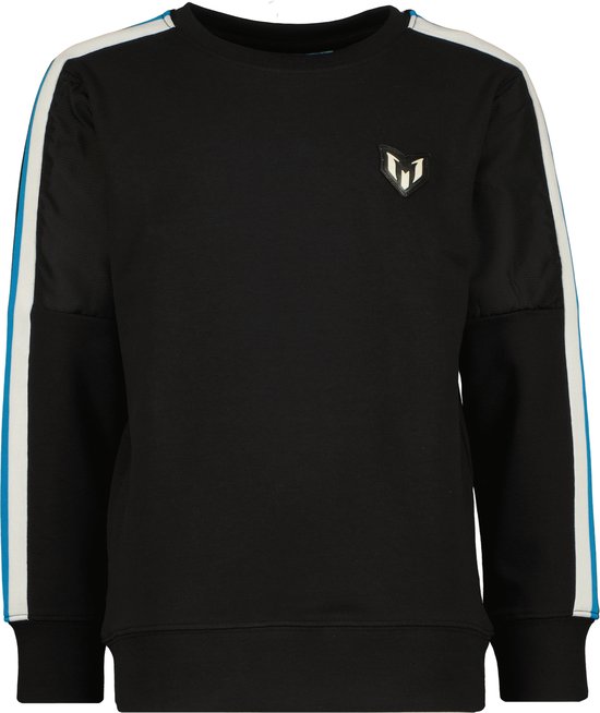 Vingino Jongens Sweater Neyen Deep Black - Maat 170-176