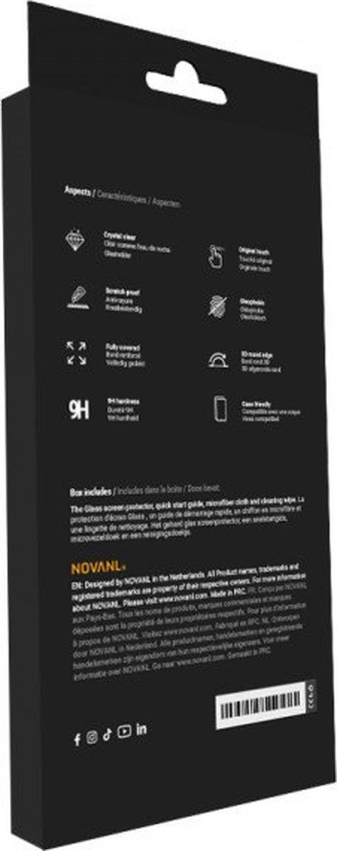 iPhone 13 Pro Max Privacy screenprotector - NovaNL
