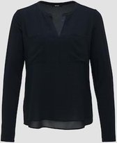 Opus - Blouse Forano Blauw - Vrouwen - Maat 44