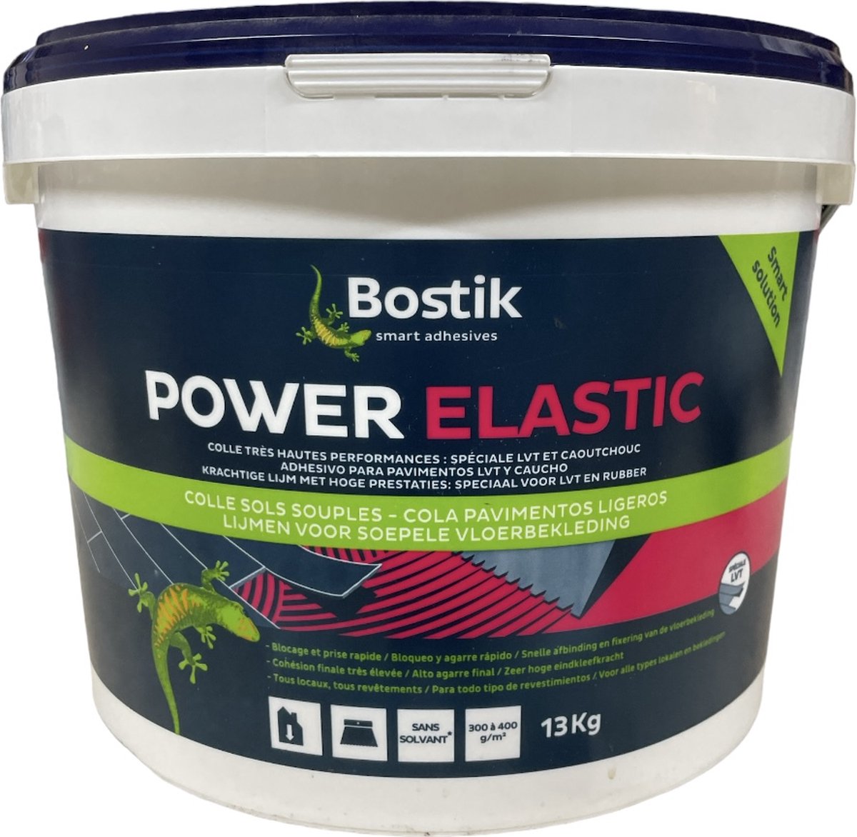 Bostik Power Elastic - Polyvalente lijm voor vloerbekleding - 13 kg | bol