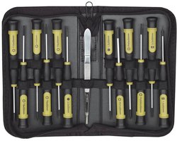 Proxxonindustrial - Micro-driver Schroevendraaierset 13 Delig, Etui (7/20) * - PR22720 - modelbouwsets, hobbybouwspeelgoed voor kinderen, modelverf en accessoires