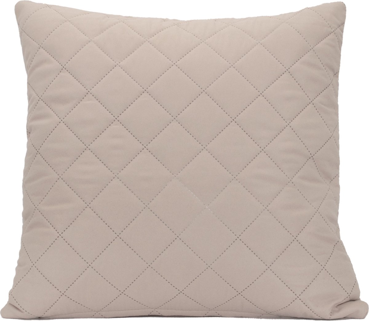 Belmarti® Sierkussen Duo inclusief binnenvulling 40x40cm - Beige - handgemaakt in eigen atelier - comfort en elegantie in elk interieur - Premium Belmarti® kwaliteit