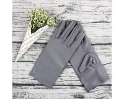 Beschermende Handschoenen Grijs - Handschoenen - Eczeemhandschoen - Gray Gloves - Jewelry Handschoen - Werk Handschoen - Beauty salon handschoenen - Veiligheid Handschoen Lichtgewicht Unisex Zacht GRIJS MAAT L ----- HiCHiCO®