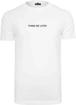 Mister Tee - Thank Me Later Heren T-shirt - 5XL - Wit