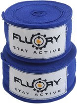 Fluory Boksbandages 500 cm Blauw