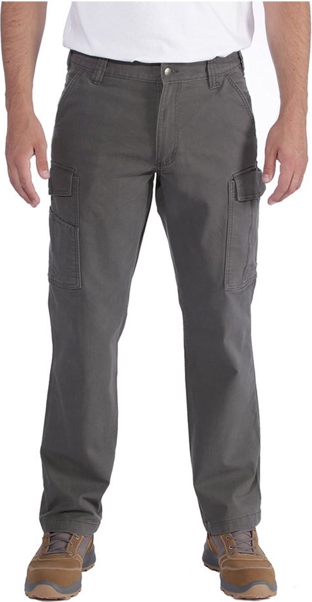 Carhartt Rugged Flex Rigby Cargobroek Grijs 32 / 34
