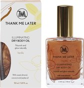 Thank me Later | Shimmering Body & haar olie | Illuminating dry body oil Vanille & kokos
