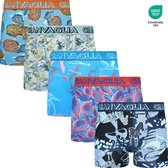 GIANVAGLIA® Deluxe 5-Pack GVG-5081 Heren Katoenen Boxershort XL