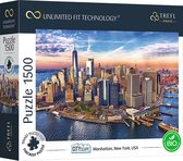 Trefl - Puzzles - "1500 UFT" - Manhattan, New York, USA_FSC Mix 70%