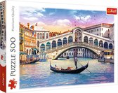 Trefl - Puzzles - "500" - Rialto Bridge, Venice