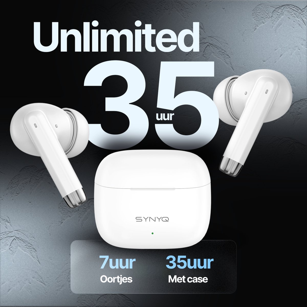Yinyoo KZ Carol Pro Kabellose Earbuds Bluetooth 5.4 35H Spielzeit Kopfhörer KI Rauschunterdrückung Drahtlose Kopfhörer mit ANC 6-Mikrofon Hi-Fi Stereo Harman-Kurve In-Ear-Kopfhörer