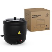 Banyu Soepketel 10 Liter - Ai Bain Marie - Buffetwarmer - 10 liter- temperatuur regelaar - Zwart