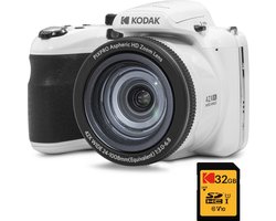 Kodak Pixpro AZ425 - Compactcamera - Wit - + 32GB geheugenkaart