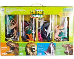 Dierenset 60 stks 4 soorten dieren