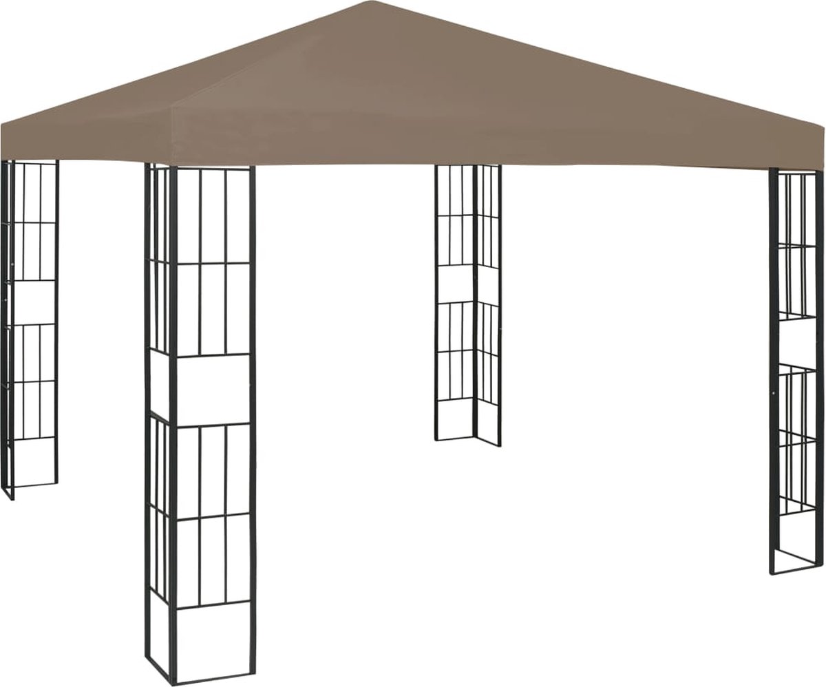 VidaXL Prieel 3x3 m taupe
