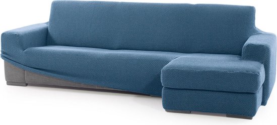 Hoes voor chaise longue met korte rechterarm Sofaskins NIAGARA 210 - 340 cm - Celeste