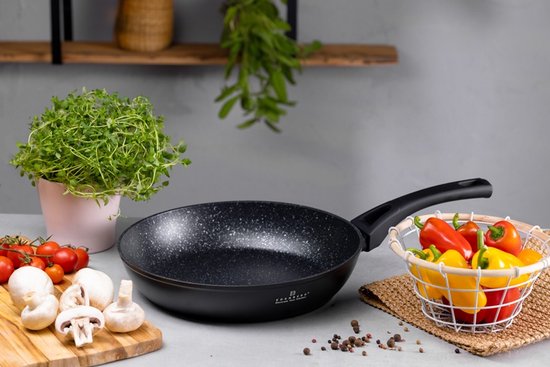 Edënbërg Stonetec Line - Hapjespan Keramisch - 18 cm - 3-laags anti-aanbaklaag!