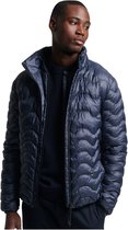 Superdry Vintage Non Hooded Mid Layer Jasje Blauw L Man