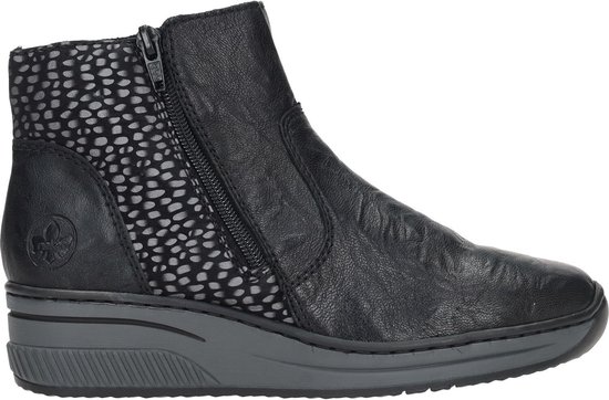 Rieker Comfortboot - Vrouwen - Zwart - Maat 41