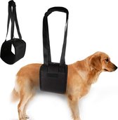 Hondentuig Hondendraagzak Loophulp Loophulp Hond voor revalidatie van de wervelkolom, heup en kniegewrichten van de hond (L)