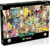 Rick & Morty - "Total Rickall" Puzzel 1000 stuks