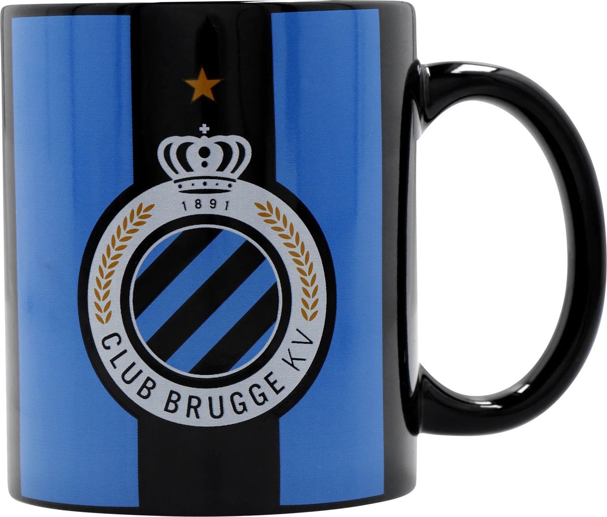 Club Brugge tas - mok strepen