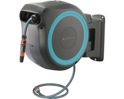 Gardena wandslangenbox RollUp L (turkoois) 30 m - Ø 11 mm