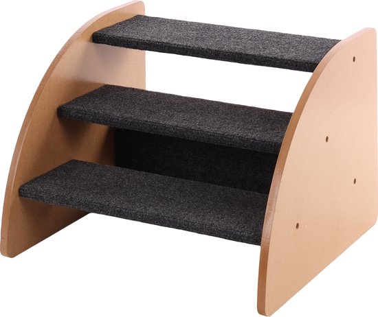 Hondentrap Karpi - Grijs - 41.5 x 38.5 x 30 cm