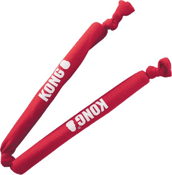 KONG Signature Crunch Rope Double - 2,5x3x89cm rouge