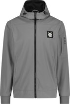 Ajax-softshell jas grijs oud logo senior