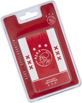 Ajax-speelkaarten wit-rood-wit