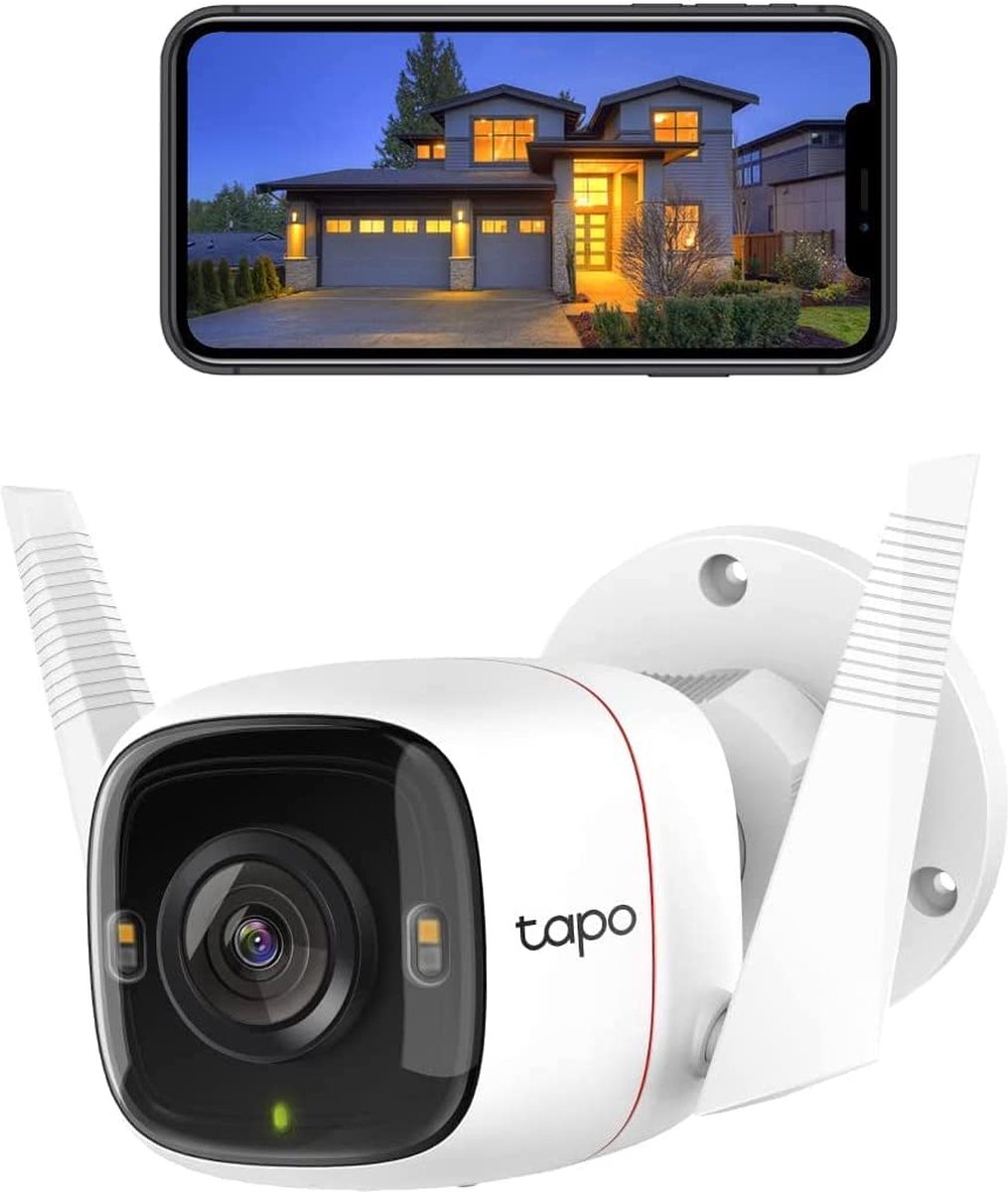 TP-Link Tapo C520WS - Beveiligingscamera - Outdoor - 2.5K - 360°  horizontaal & 130°